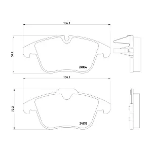 BREMBO P 61 106