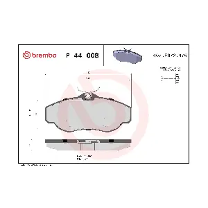 BREMBO P 44 008