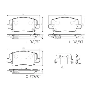 P30114N BREMBO