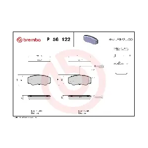 BREMBO P 56 122