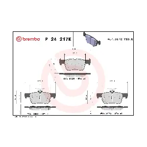 BREMBO P24217E