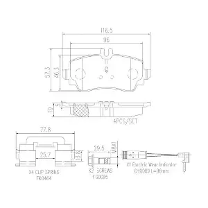P50047N BREMBO