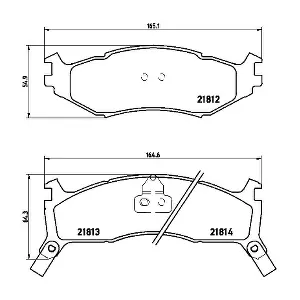 BREMBO P11006