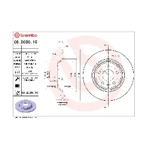 08.D060.1G BREMBO