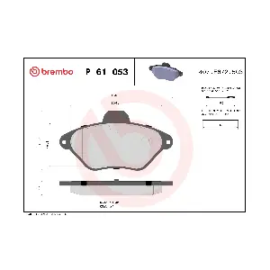 BREMBO P 61 053