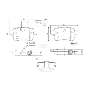 BREMBO P23133N