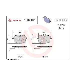 BREMBO P 06 061