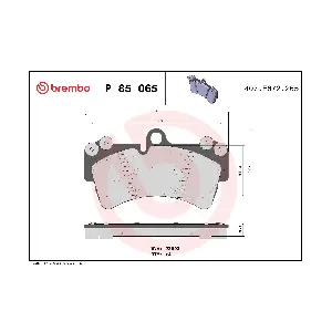 BREMBO P85065