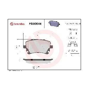 BREMBO P85064N