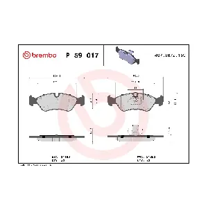 BREMBO P59017