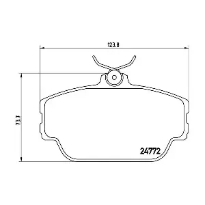 BREMBO P 46 001