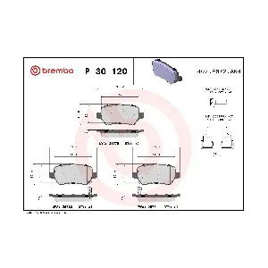 BREMBO P 30 120
