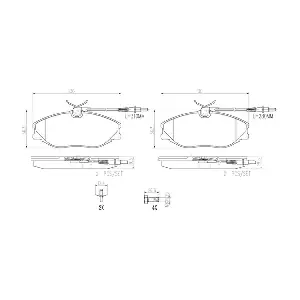 BREMBO P61057N