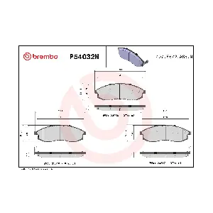 BREMBO P54032N