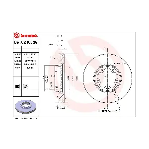 09C2402G BREMBO