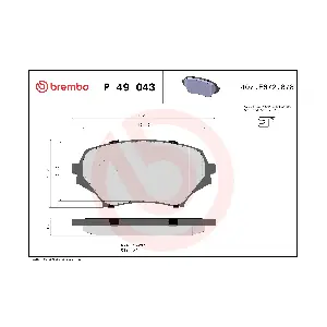 P49043 BREMBO