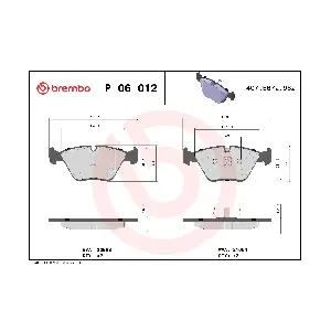 BREMBO P 06 012