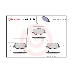 P61111E BREMBO