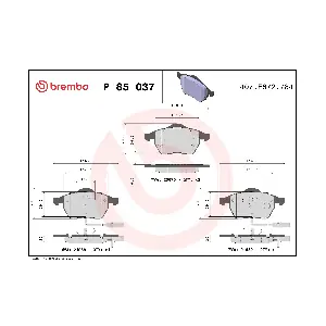 BREMBO P85037