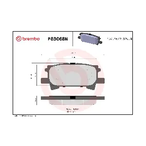 BREMBO P83068N