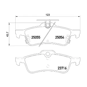 BREMBO P28070