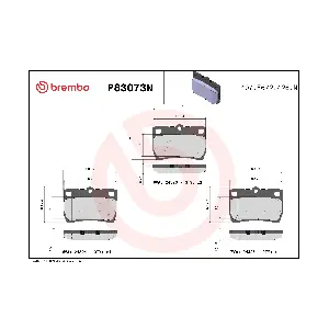 BREMBO P83073N