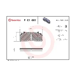 PC7007 BREMBO