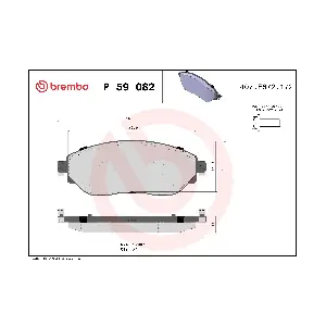 P 59 082 BREMBO