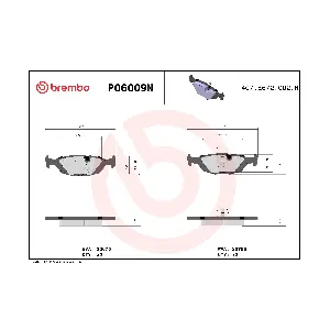 BREMBO P06009N