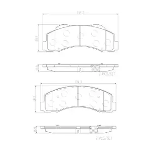 P24166N BREMBO