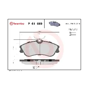 BREMBO P61069