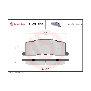 BREMBO P83030