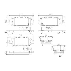 BREMBO P83056N