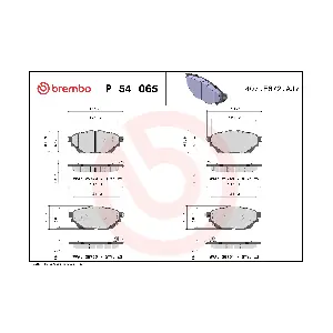 P 54 065 BREMBO