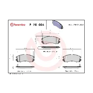 BREMBO P78004