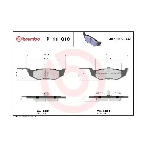 BREMBO P11010