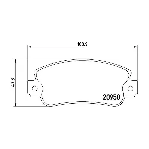 BREMBO P23021