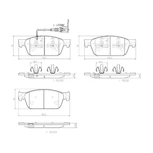 P85141N BREMBO