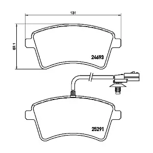 BREMBO P68058