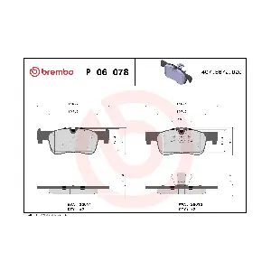 BREMBO P06078