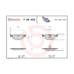 BREMBO P06023