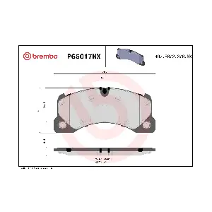 BREMBO P65017NX