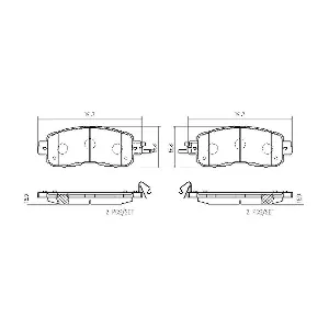 BREMBO P56104