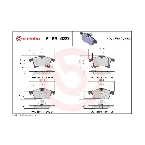BREMBO P59089