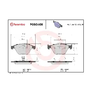 BREMBO P06046N