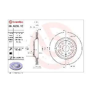 09.A200.1E BREMBO
