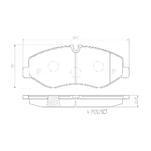 P50129N BREMBO