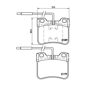 BREMBO P61034