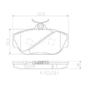 P24124N BREMBO