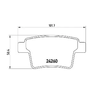 BREMBO P24063